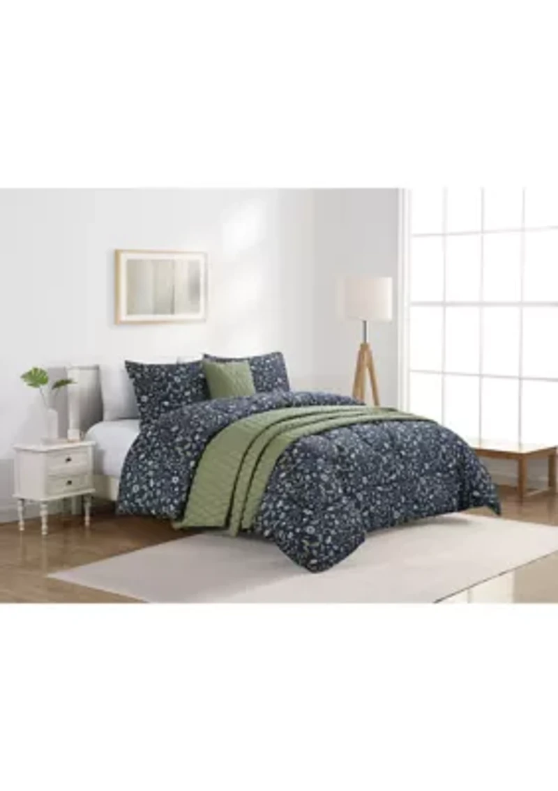 William Quilt & Comforter 5-Piece Set
