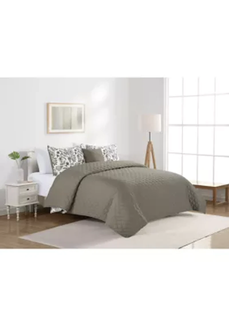 Ballard 5-Piece Quilt & Comforter Set