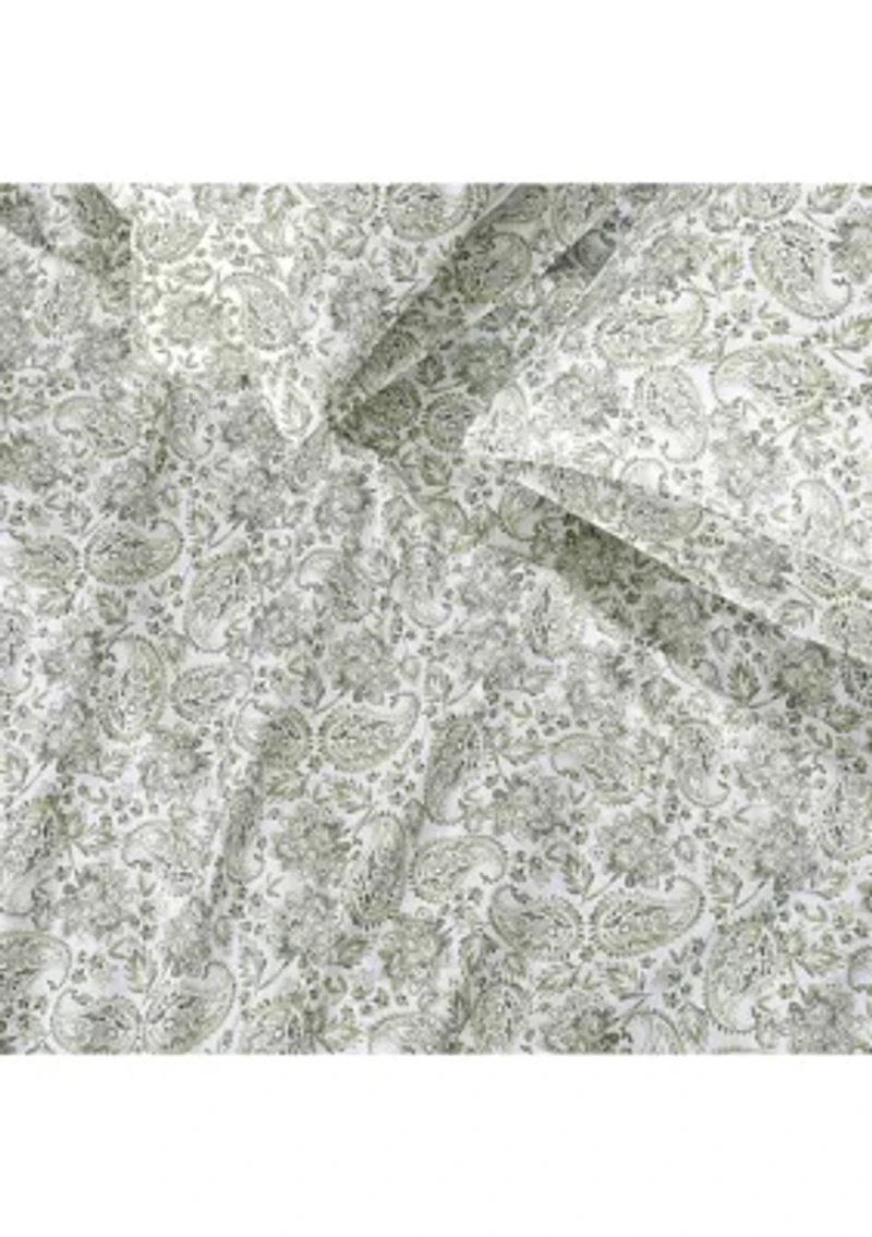 Water Paisley Sheet Set
