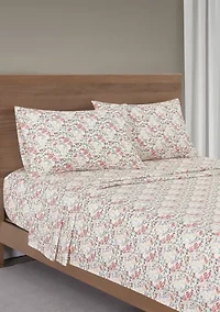 Whispy Floral Sheet Set