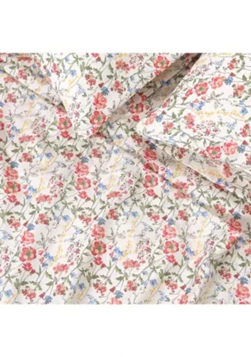 Whispy Floral Sheet Set