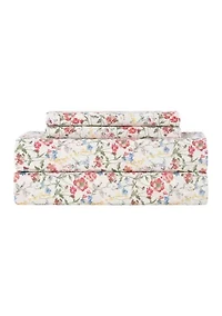 Whispy Floral Sheet Set