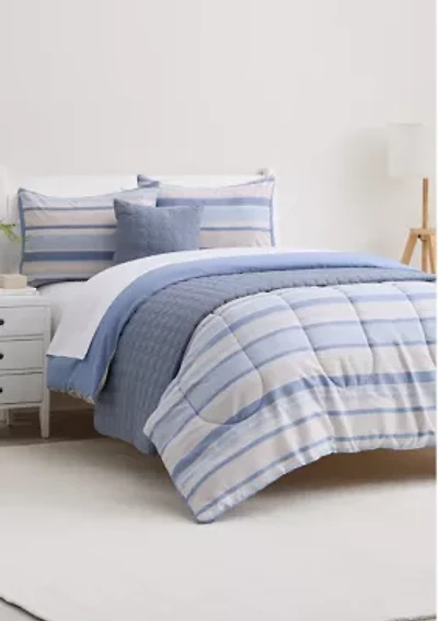 Hamden 5 Piece Comforter Quilt Set