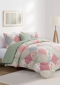Estepona Patchwork 5 Piece ComforterSet