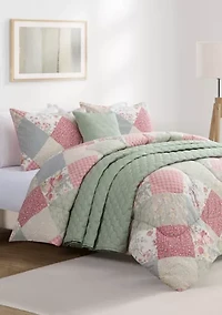 Estepona Patchwork 5 Piece ComforterSet