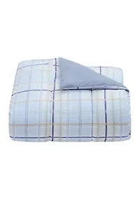 Clemson Plaid 5pc Comforter/Quilt Set
