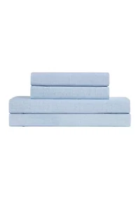 Zig Zag Blue Sheet Set