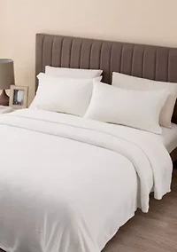 Ultra Soft Velvet Plush Solid Sheet Set