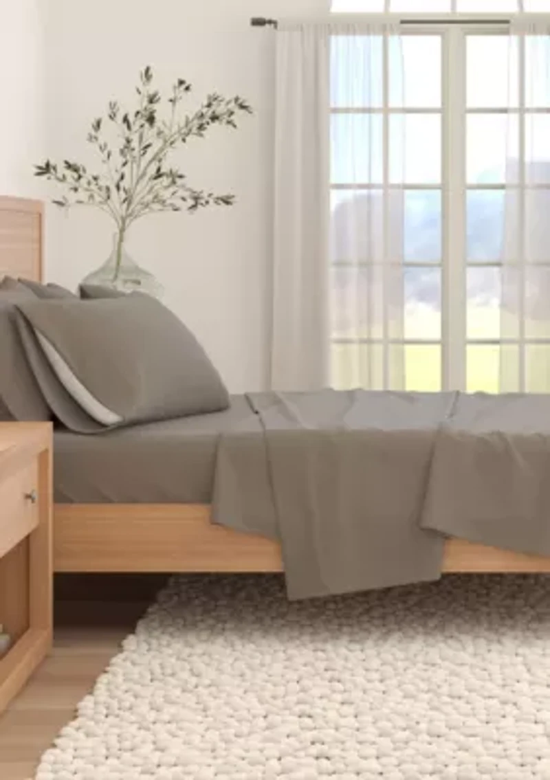 Turkish Cotton Solid Flannel Sheet Set