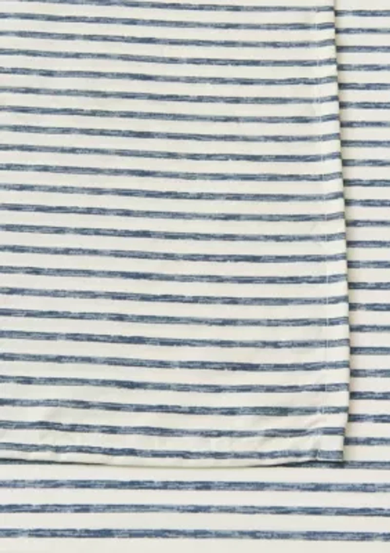 Striped Microfiber Sheet Set