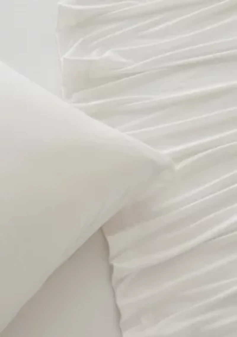 Heathered Melange T-shirt Jersey Knit Cotton Sheet Set