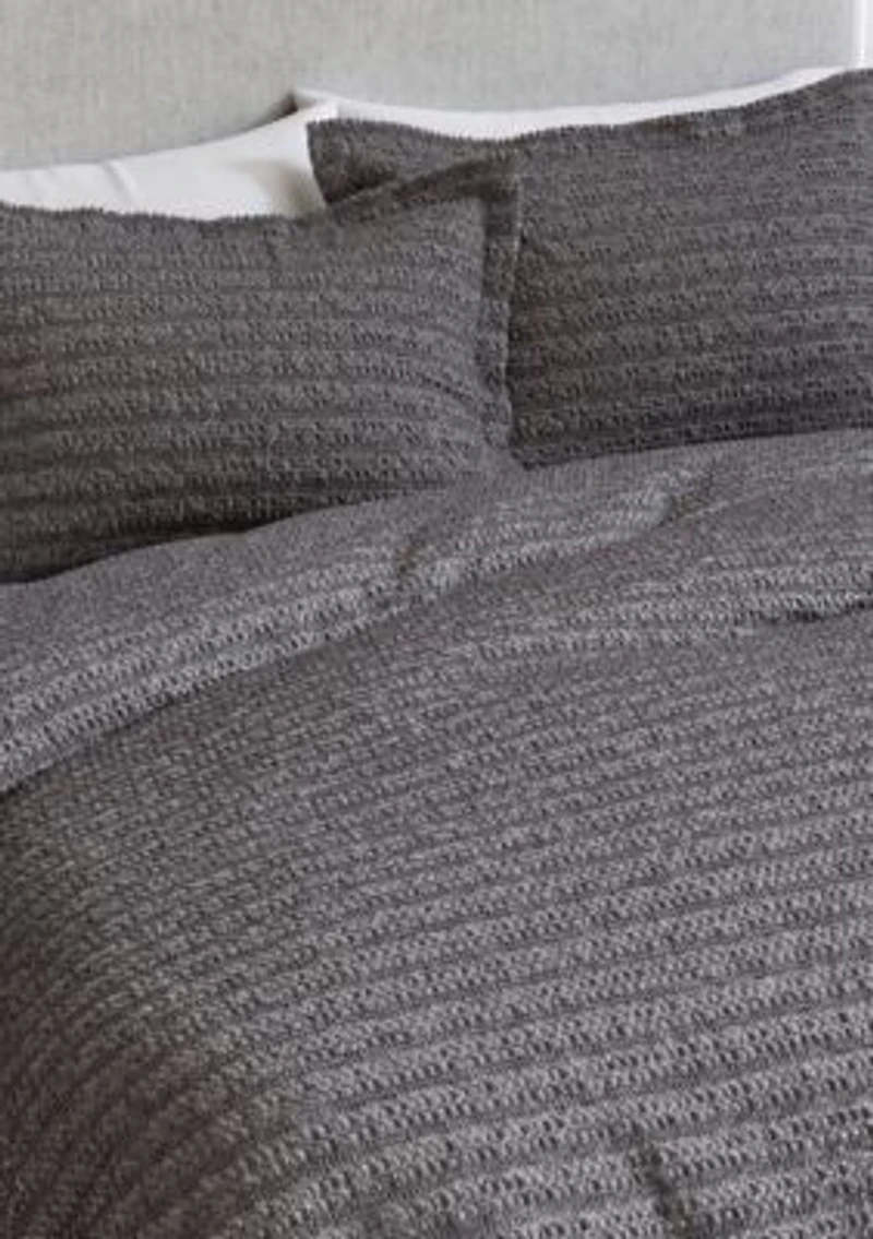 Cotton Waffle Weave Duvet Set