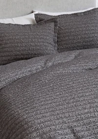 Cotton Waffle Weave Duvet Set