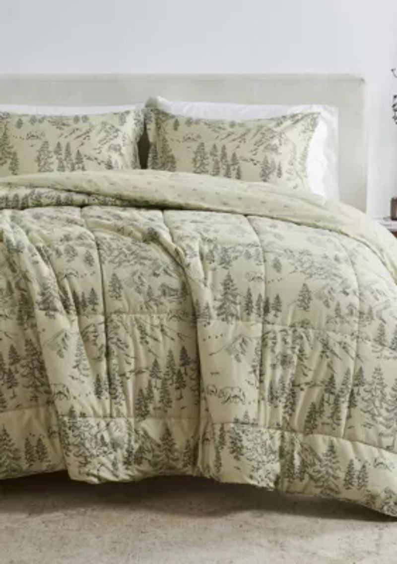 Lodge Printed Down Alternative Comforter Set