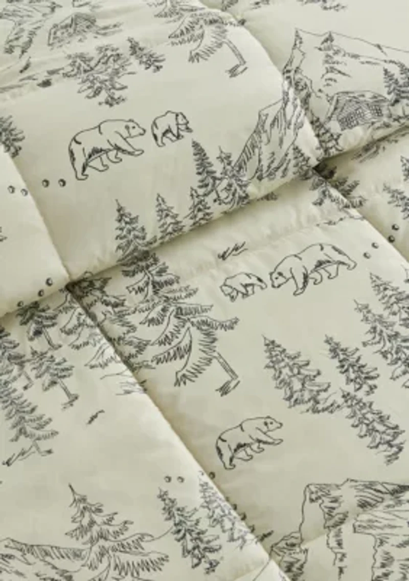 Lodge Printed Down Alternative Comforter Set