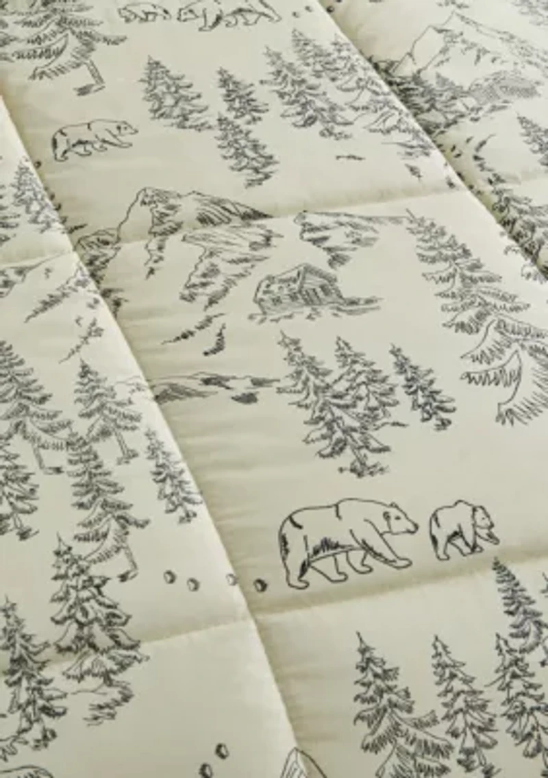 Lodge Printed Down Alternative Comforter Set