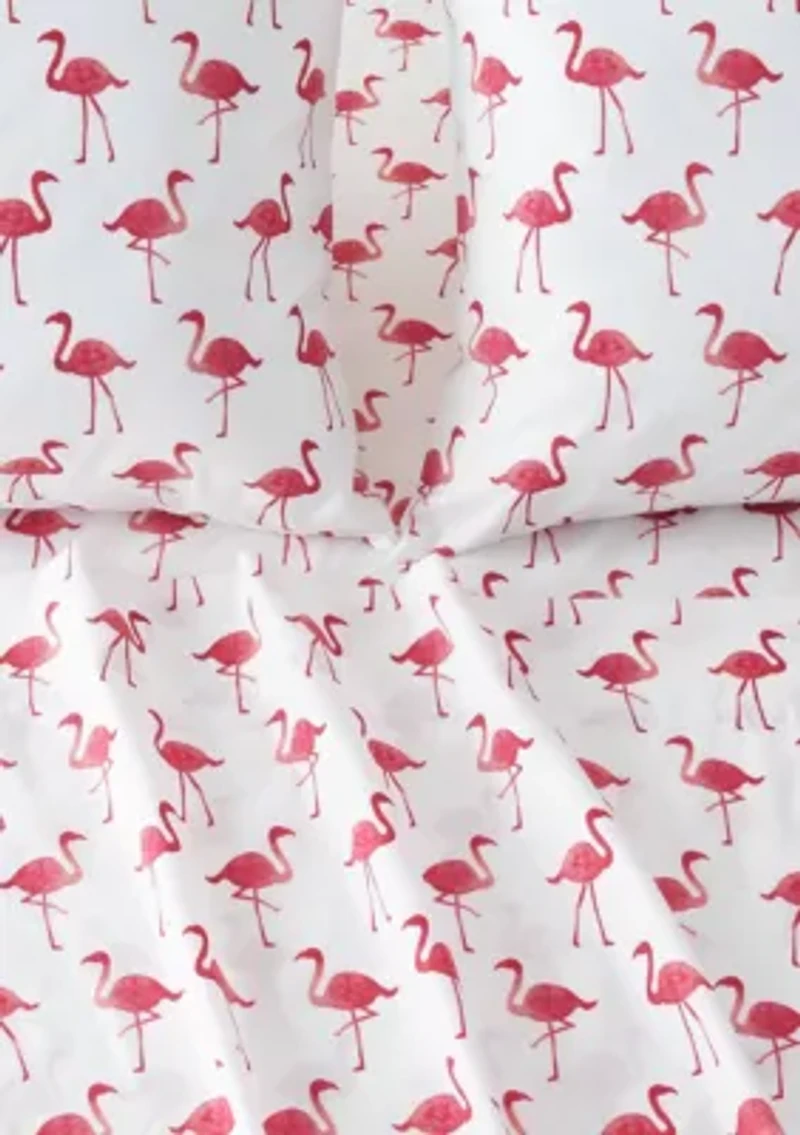 Coastal Printed Microfiber Sheet Set