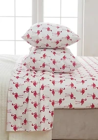 Coastal Printed Microfiber Sheet Set