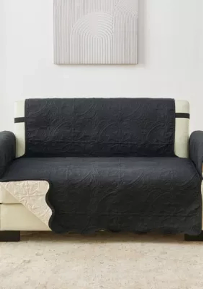 Stitched Loveseat Furniture Protector