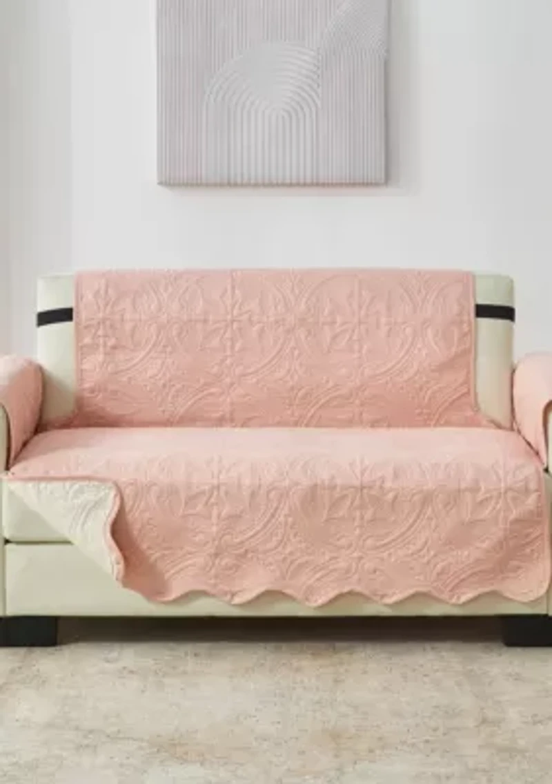 Stitched Loveseat Furniture Protector