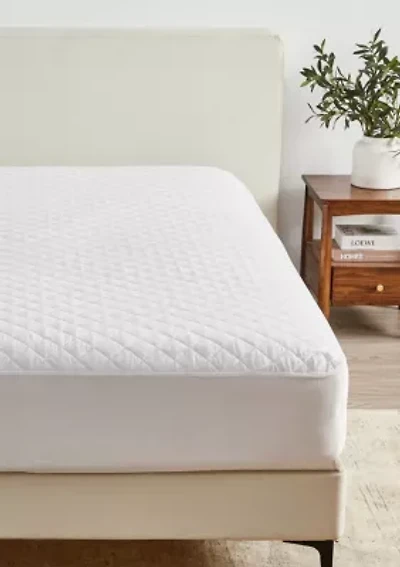 Classic Comfort Box-Stitched Mattress Pad