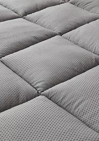 2 Inch Thick Box-Stitched Mattress Pad