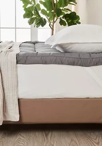 2 Inch Thick Box-Stitched Mattress Pad