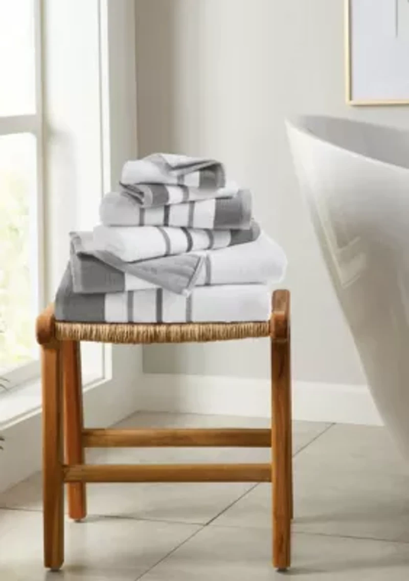 Decorative 2 Pack Bath Sheet