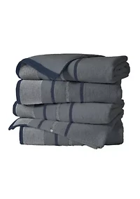 Decorative 4 Pack Bath Towels