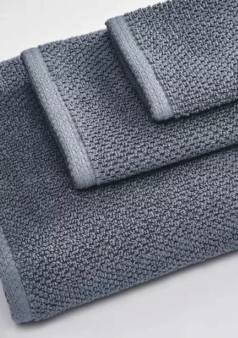100% Cotton Textured 6-Piece Towel Set