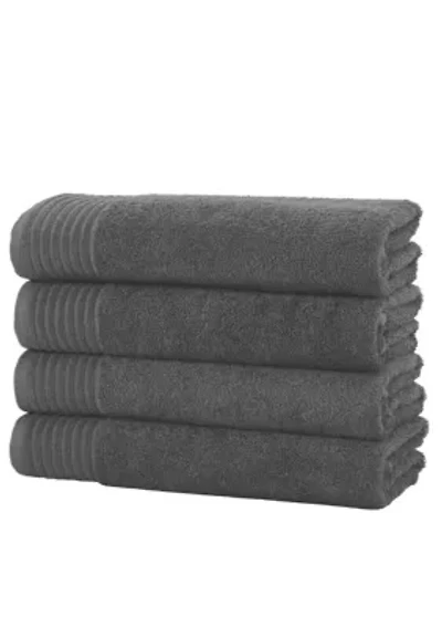 Ringspun Cotton 4 Pack Bath Towels