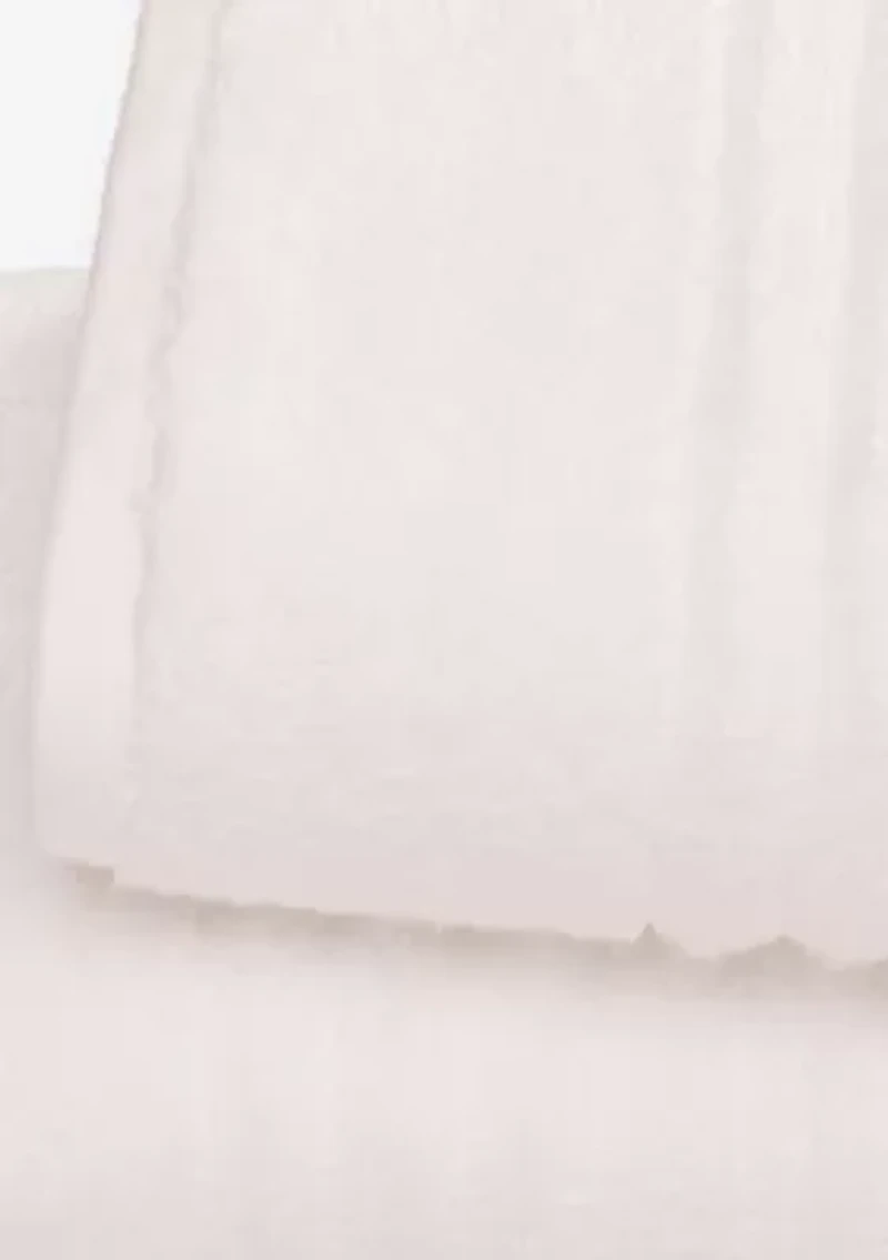 100% Cotton Ribbed 6 Pack Hand Towel