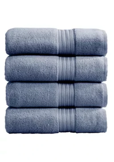 100% Cotton Terry 4 Pack Bath Towels