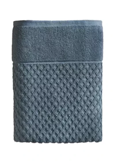 100% Cotton Waffle Diamond Bath Towel