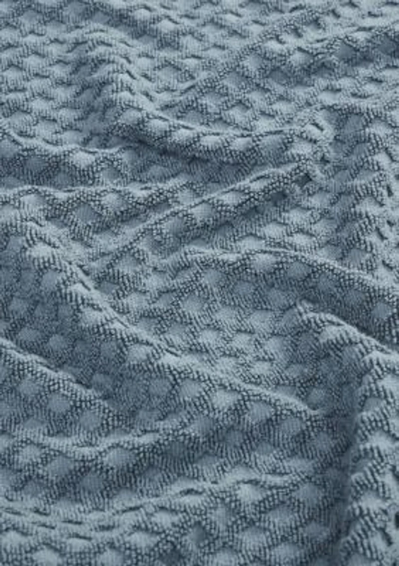 100% Cotton Waffle Diamond Bath Towel