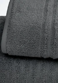 100% Cotton Ribbed 6-Piece Towel Set