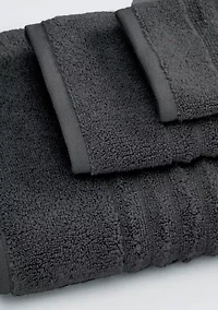 100% Cotton Ribbed 6-Piece Towel Set