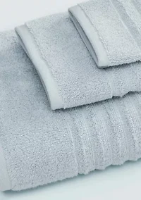 100% Cotton Ribbed 6-Piece Towel Set
