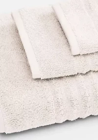 100% Cotton Ribbed 6-Piece Towel Set