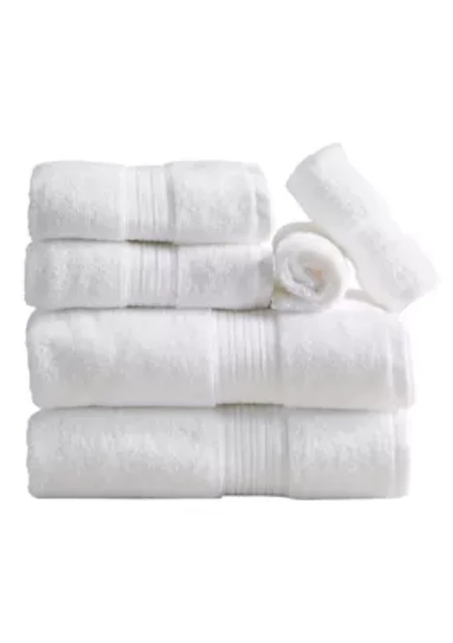 100% Cotton Terry 6-Piece Towel Set