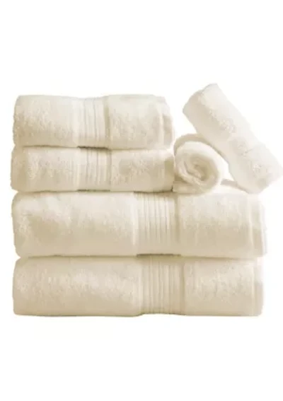 100% Cotton Terry 6-Piece Towel Set