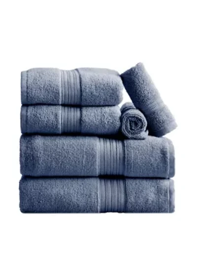 100% Cotton Terry 6-Piece Towel Set