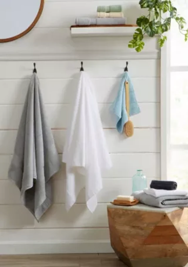 100% Cotton Terry 6-Piece Towel Set