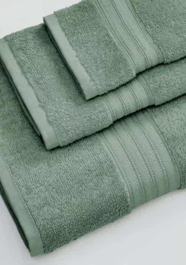 100% Cotton Terry 6-Piece Towel Set