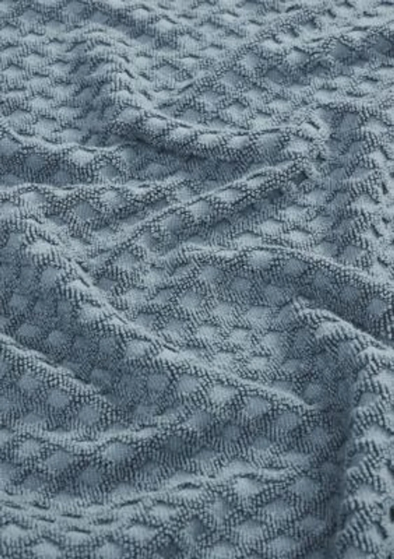 100% Cotton Waffle Diamond 6 Pack Hand Towel