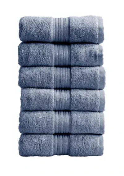 100% Cotton Terry 6 Pack Hand Towels