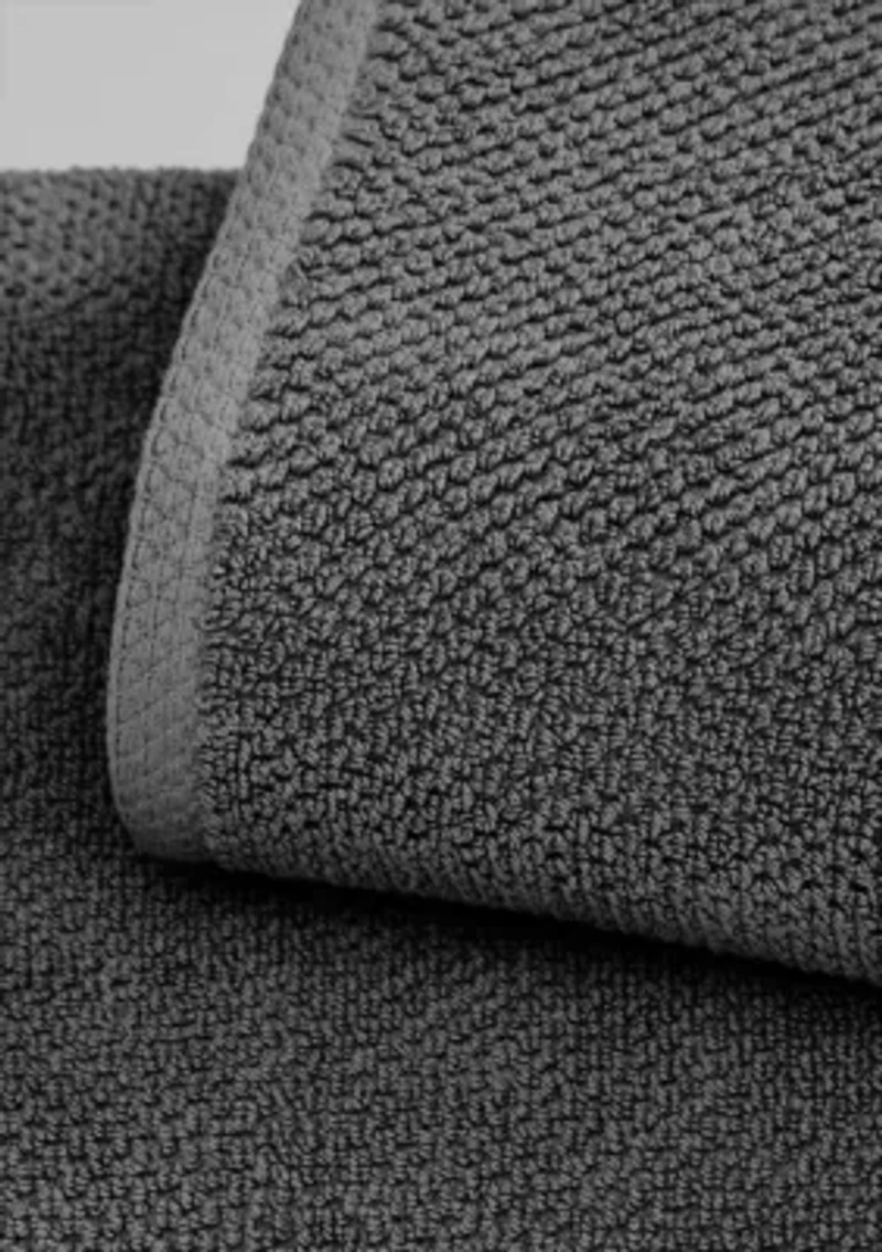 100% Cotton Textured 4 Pack Bath Towels