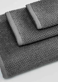 100% Cotton Textured 4 Pack Bath Towels