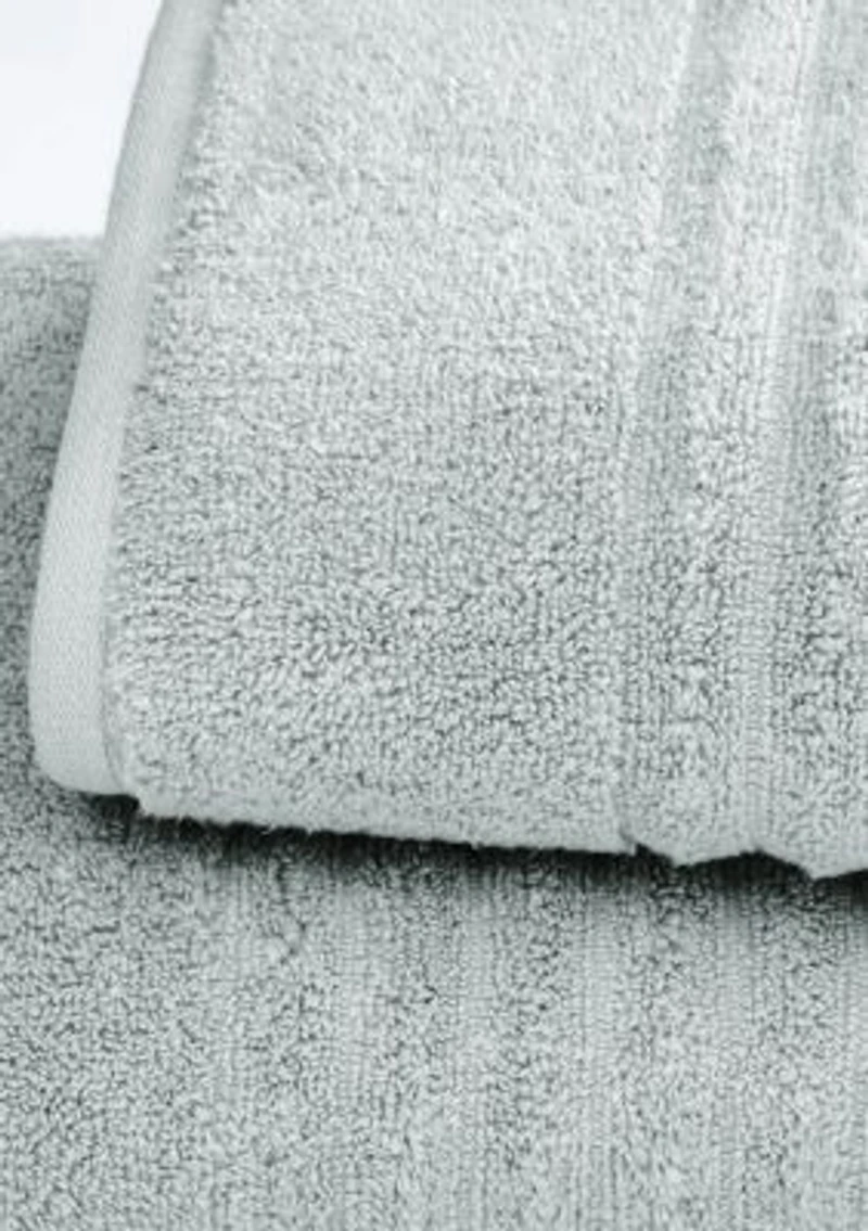 100% Cotton Ribbed 4 Pack Bath Towel