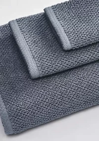 100% Cotton Textured 12 Pack Washcloth Set